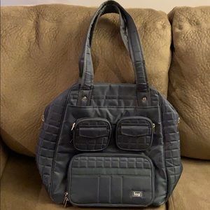 Lug Puddle Jumper quilted tote